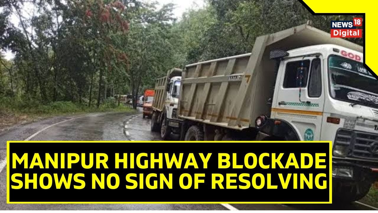 National Highway 2 Blocked Again Amid Fresh Violence | Manipur Violence News