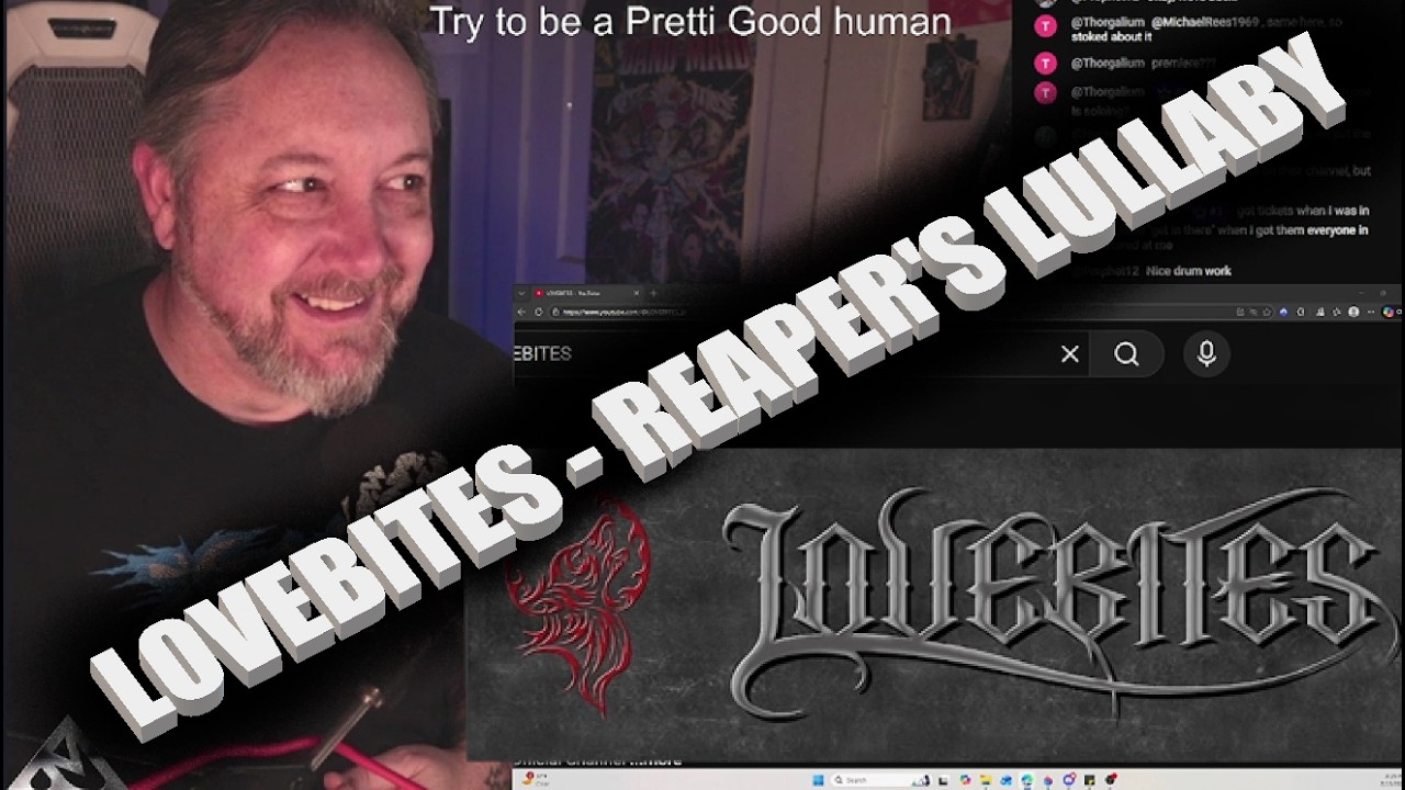 LOVEBITES - REAPER'S LULLABY - Ryan Mear Reacts
