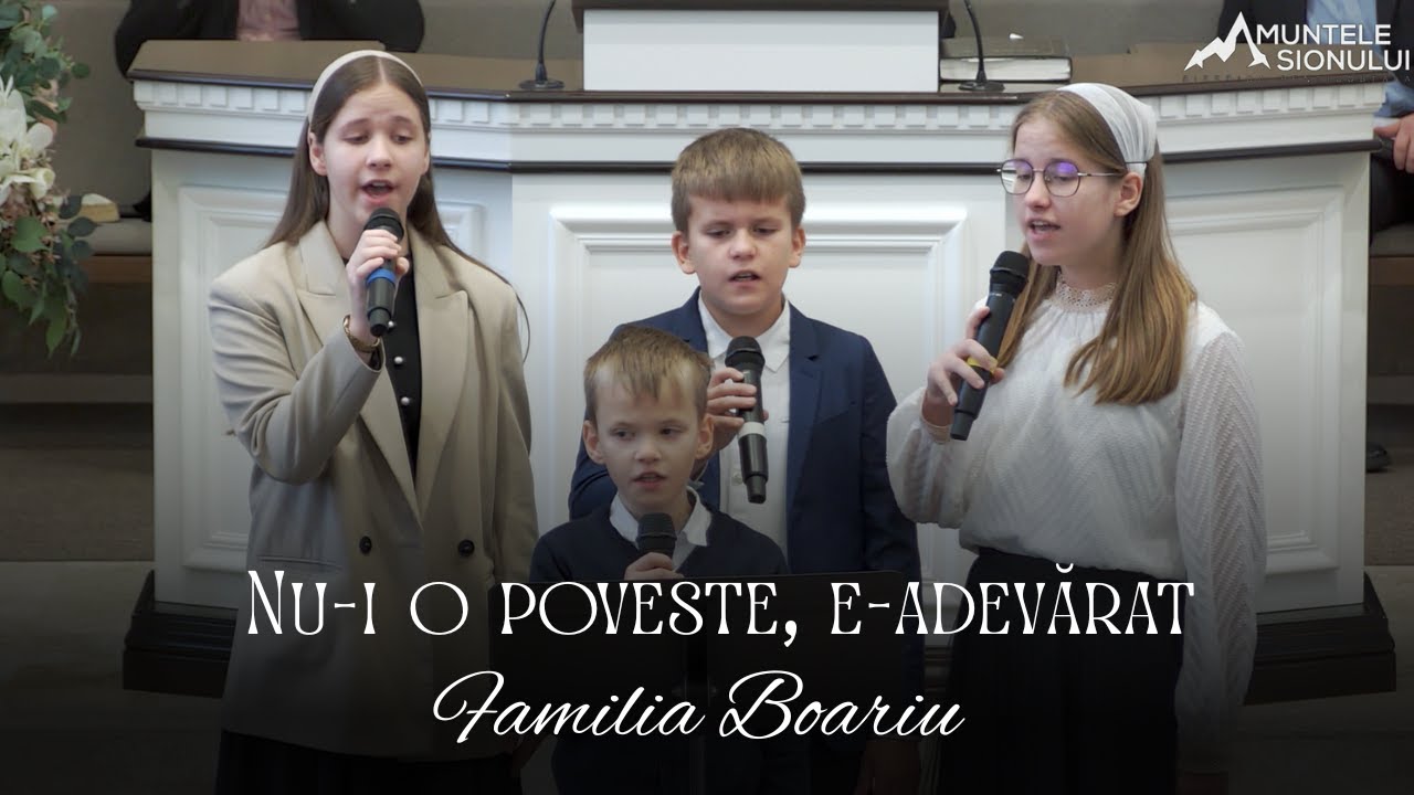 Familia Boariu -  Nu-i o poveste, e-adevărat