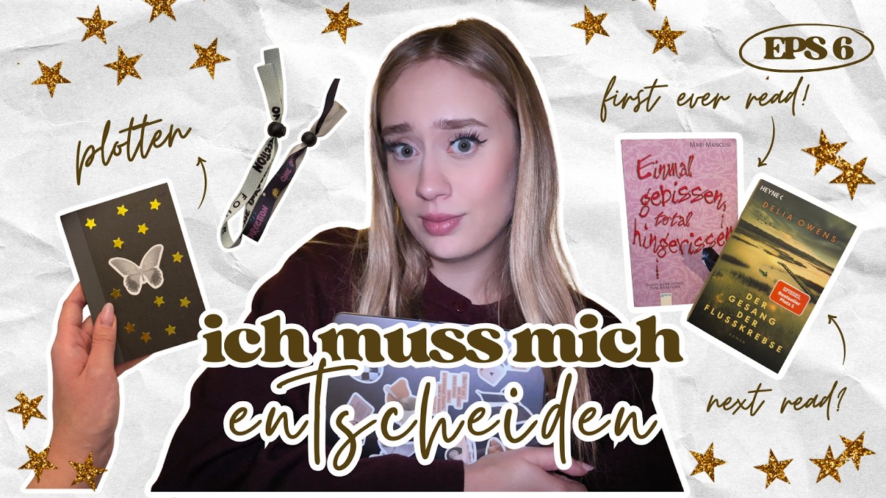 cozy vlog | entscheidungen ⋆ plotten ⋆ meine jugendbücher 🕯️