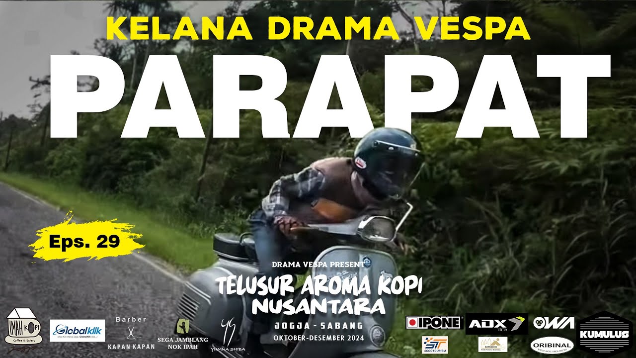 KELANA DRAMA VESPA - Eps. 29 Parapat , Gerbang indah menuju Danau Toba