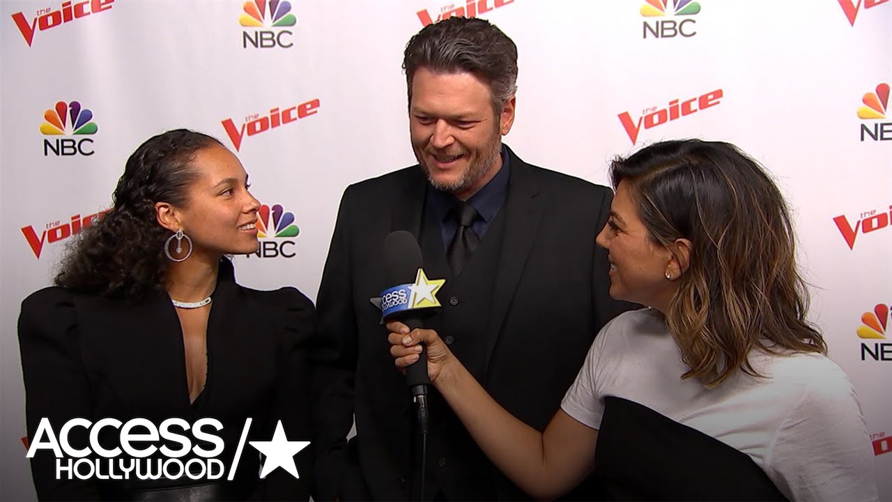 Blake Shelton & Alicia Keys On 'The Voice' Season 12 Finale | Access Hollywood