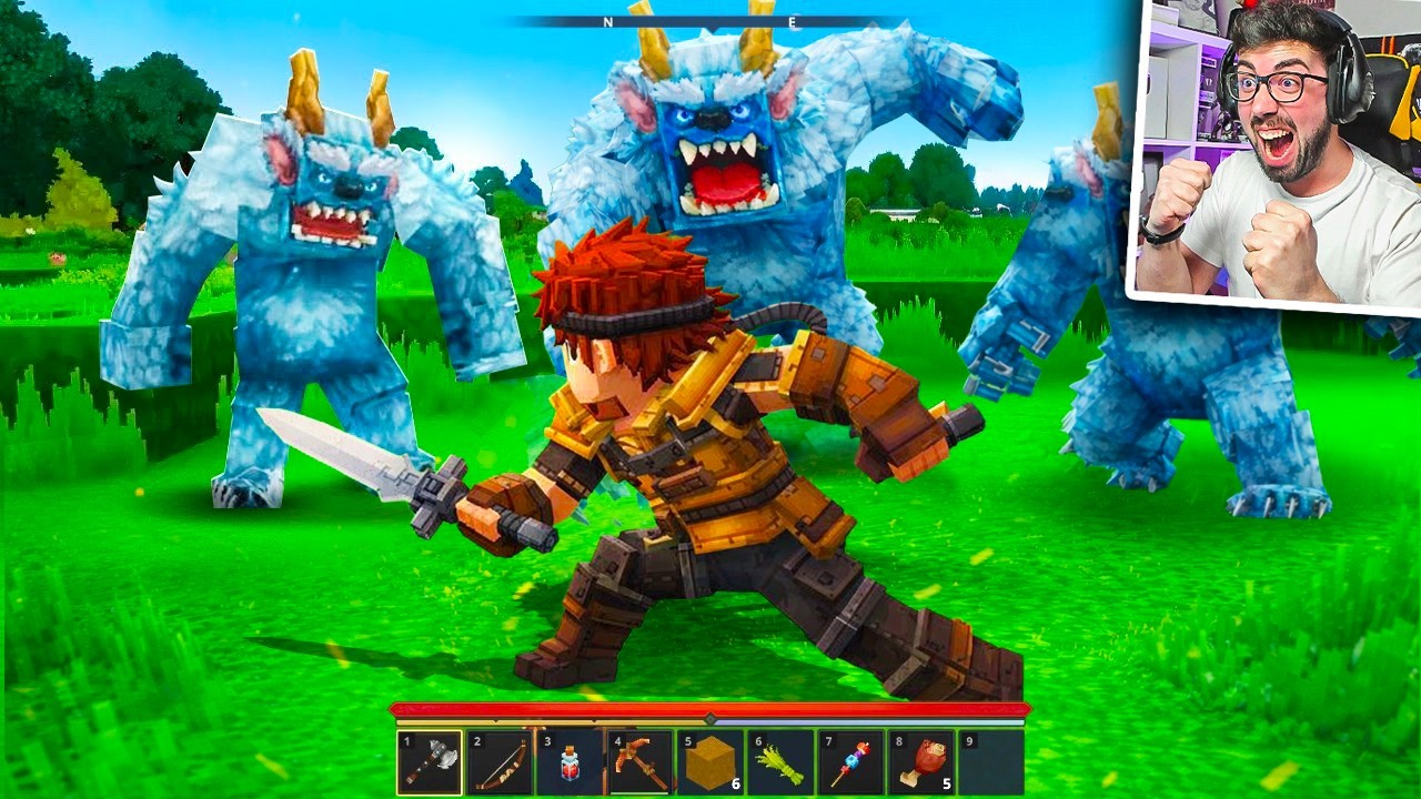 MI PRIMERA VEZ SOBREVIVIENDO en HYTALE