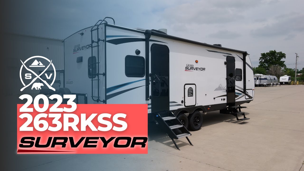 Tour the 2023 Surveyor 263RKSS Travel Trailer by Forest River