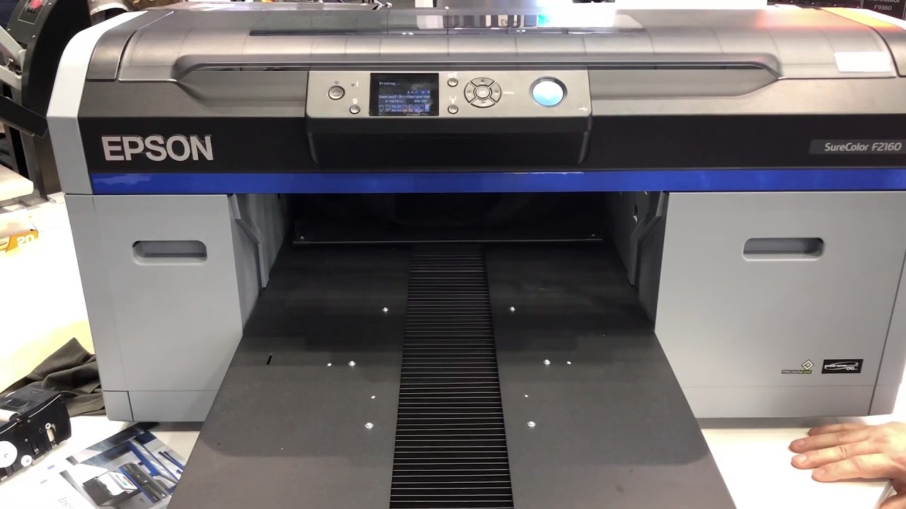 The New Epson SureColor F2160 in action at Visual Impact Show in Brisbane