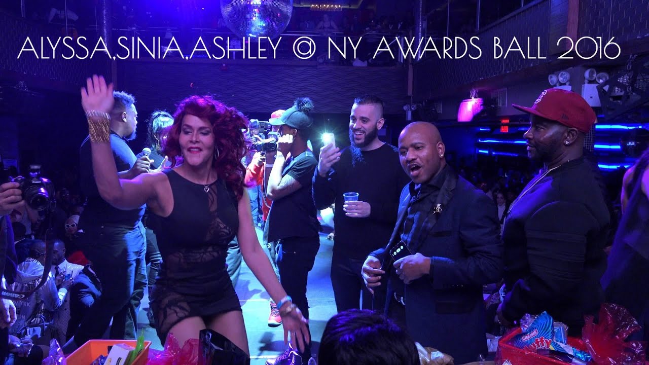 ALYSSA,SINIA,ASHLEY @ NY AWARDS BALL 2016