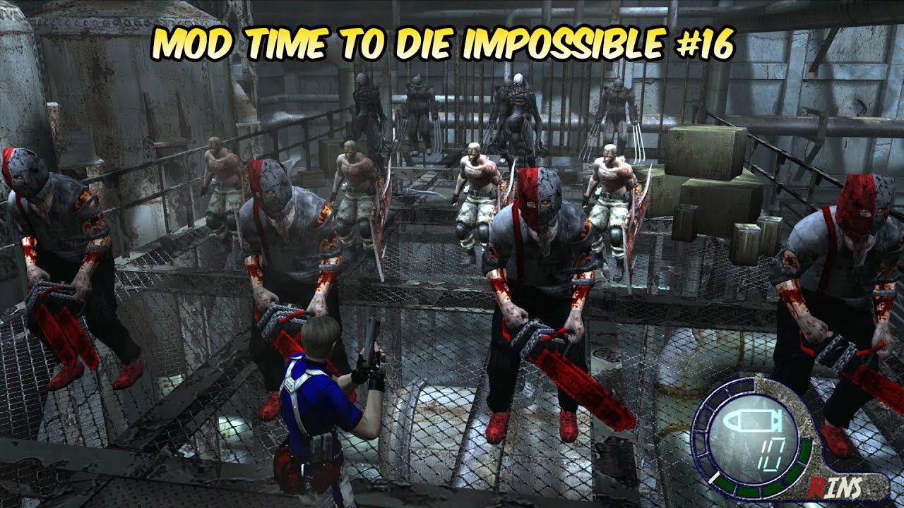 RESIDENT EVIL 4 UHD : MOD TIME TO DIE IMPOSSIBLE NEW GAME PRO #16
