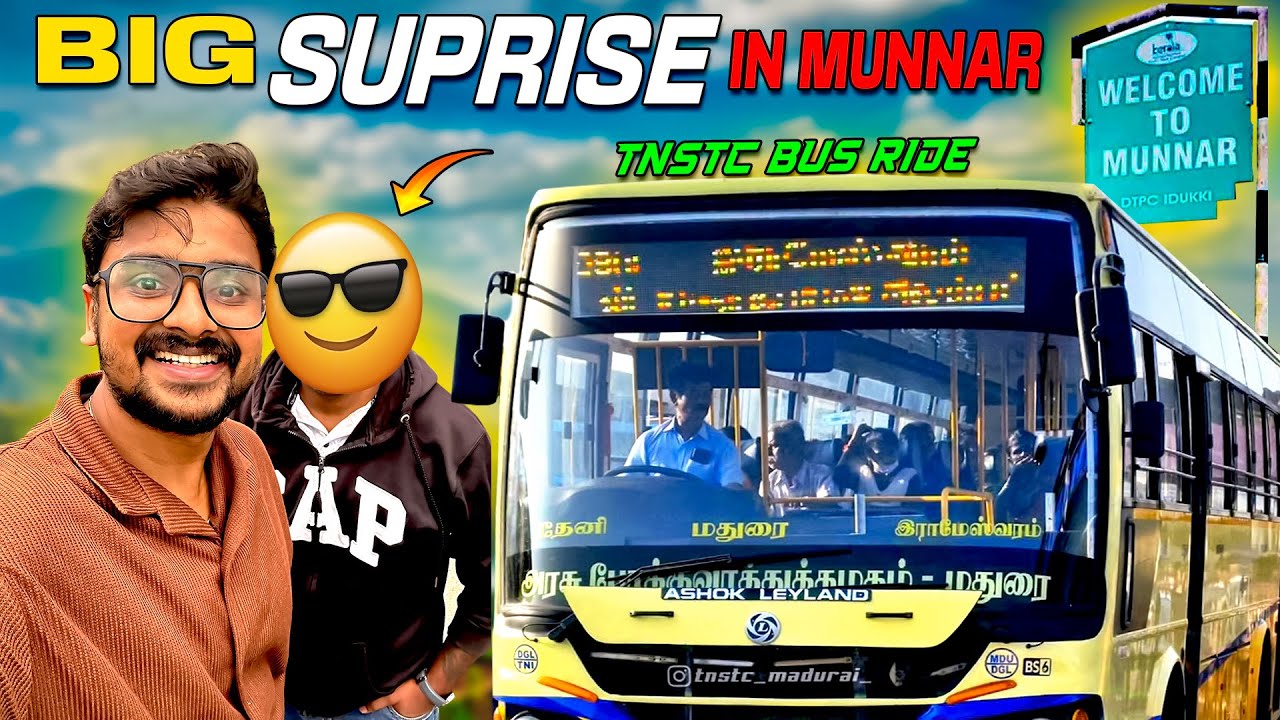 Last Seat Experience In Brand New TNSTC Bus in Hills😍 மறக்கமுடியாது பயணம்❌Bus Review - Tuberbasss