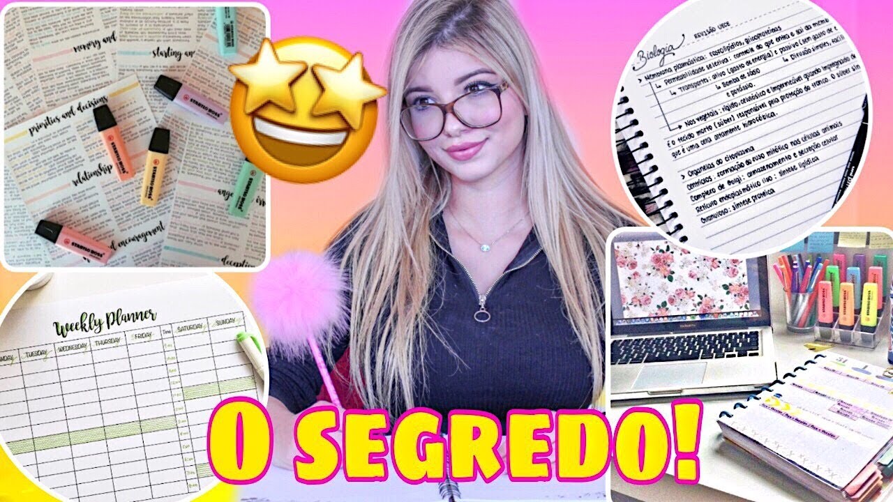 COMO SEMPRE TIRAR NOTA DEZ E NÃO REPETIR DE ANO ! EP:5 Michelle Almendra