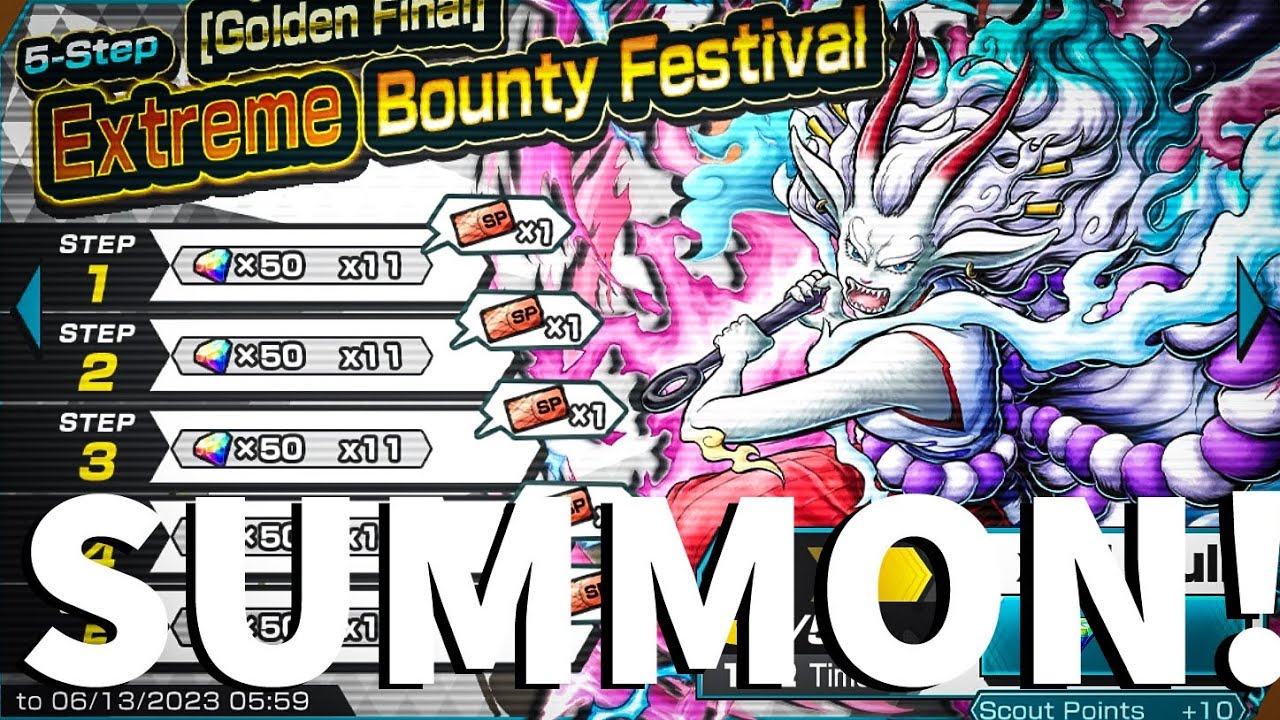 New EX Hybrid YAMATO Summon(❤️ Bandai😄!) | One Piece Bounty Rush
