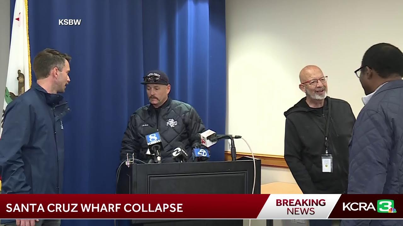 LIVE | Santa Cruz wharf collapse