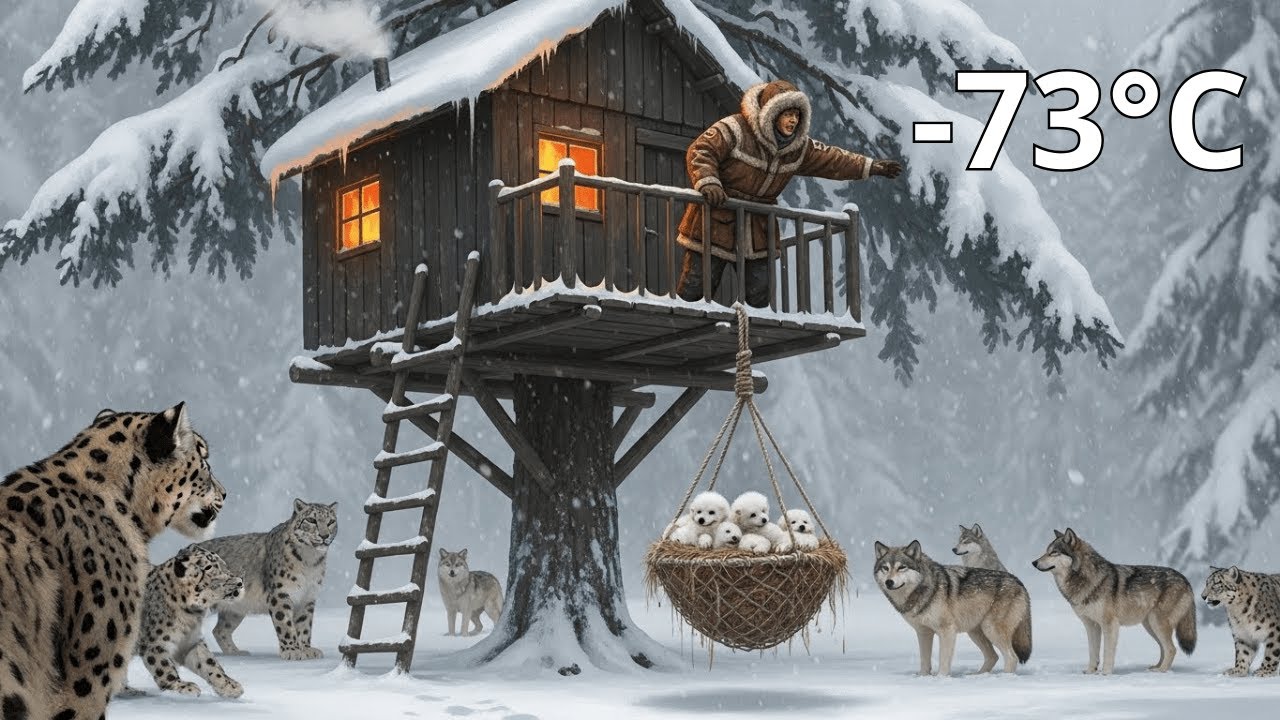 90 Year Old Woman Abandoned in -71°C Deadly Blizzard - Yakutia Survival