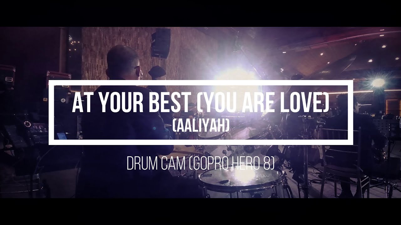 At Your Best - Aaliyah #GSevenBandCovers #DrumCam #GoProHero8