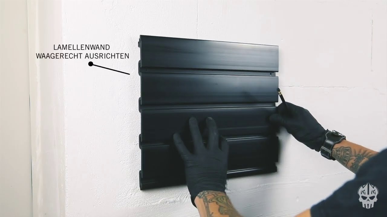 Method Tattoo System Lamellenwände  - Aufbauanleitung (DE)