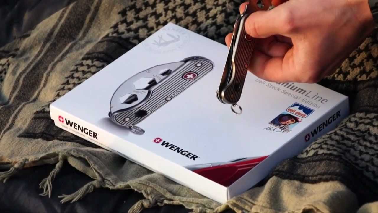 PinewoodCH Wenger Titanium 2 and Ueli Steck Special review and test