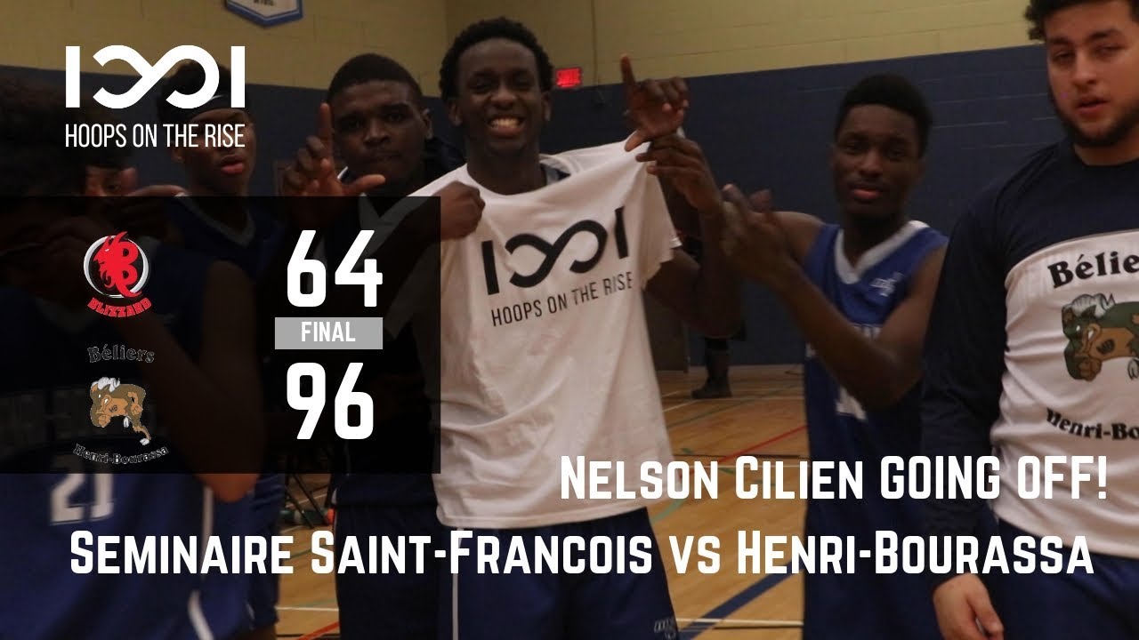 NELSON CILIEN WITH 29PTS | S&eacute;minaire Saint-Fran&ccedil;ois vs Henri-Bourassa | January 26 2019