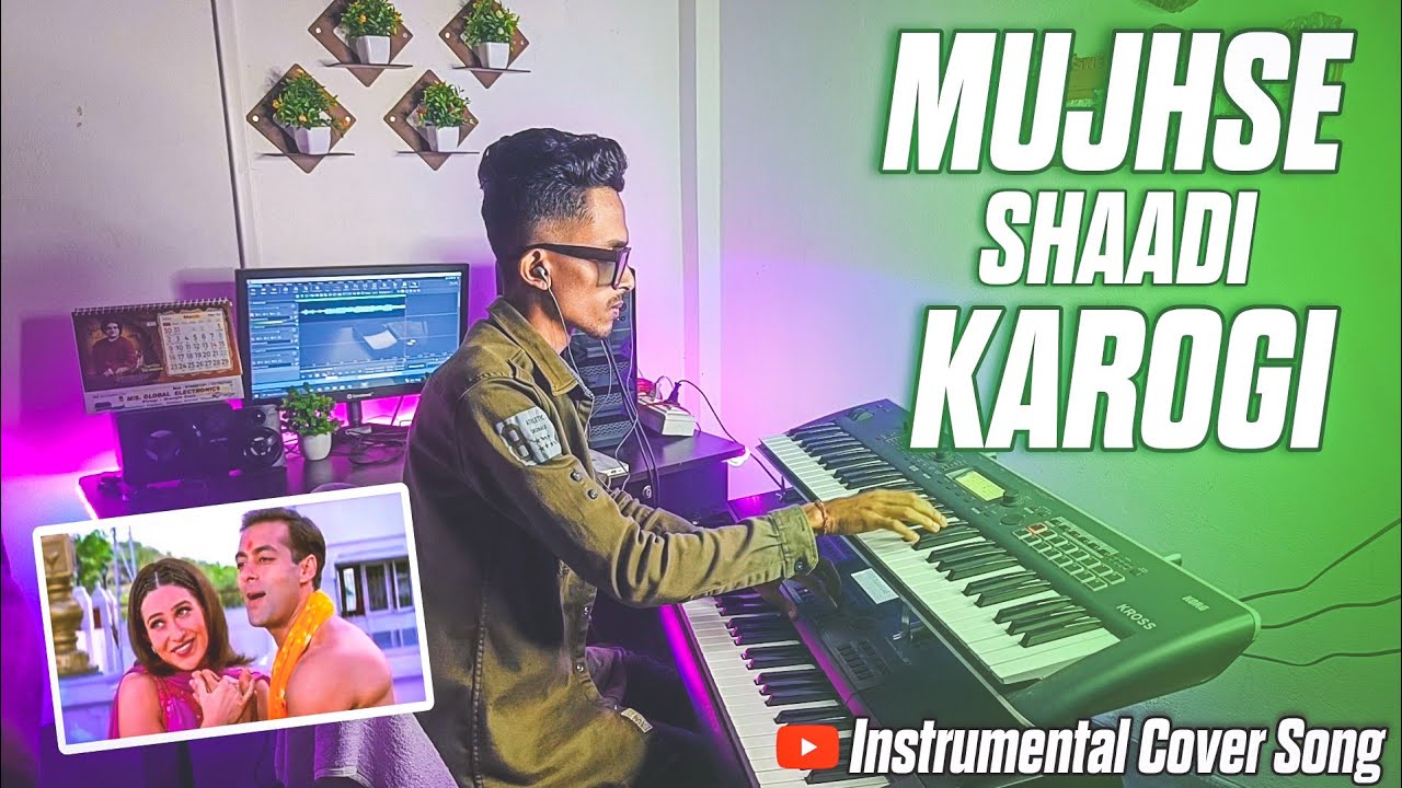 Raat Ko Aaunga Main Tujhe Le Jaunga Main | Instrumental Song | Mujhse Shaadi Karogi | Deep Musical