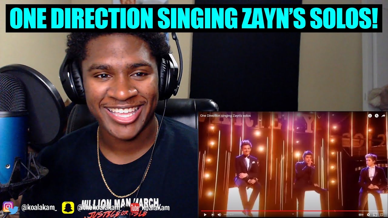 Reacting To One Direction singing Zayn's solos!