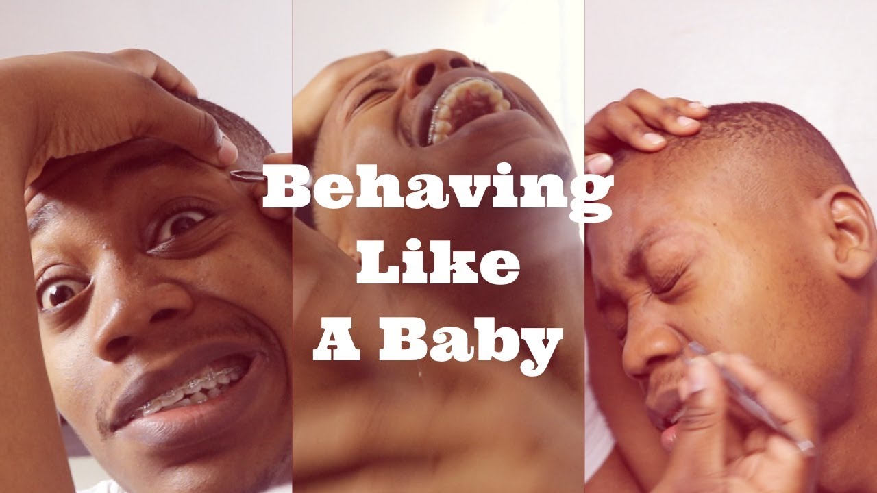 Tweezing my Husband's Facial Hair. 🙂 | His face got Swollen