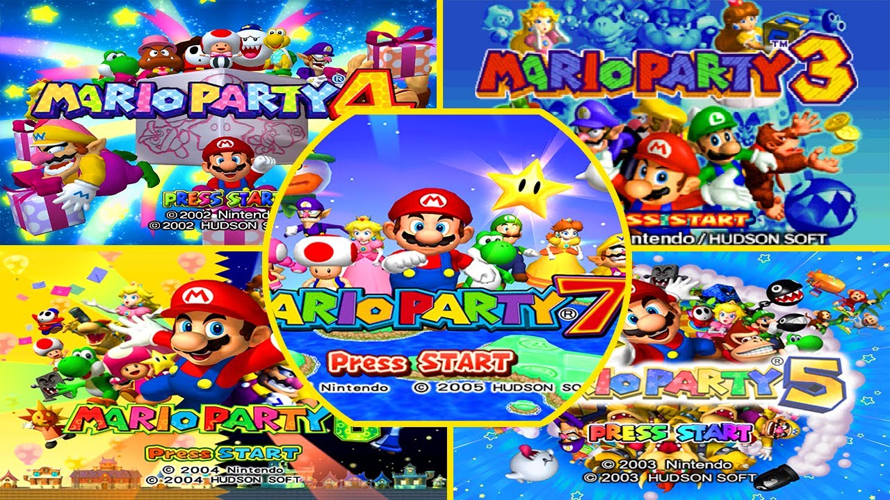 Mario Party - Evolution of Intro Music (1998 - 2018)