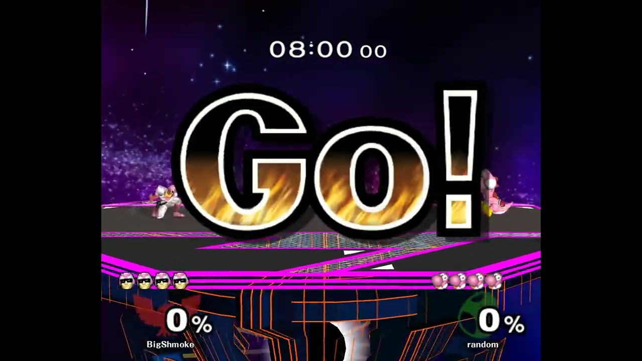 [ass] 175 - Melee Singles WR1 — BigShmoke ⟮Falcon⟯ vs random ⟮Yoshi⟯