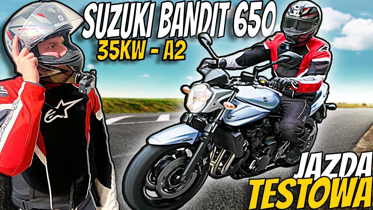 Suzuki GSF Bandit 650 A2 35kW - Szczera Opinia | CZY TO NAJLEPSZA PROPOZYCJA DLA POCZĄTKUJĄCYCH?