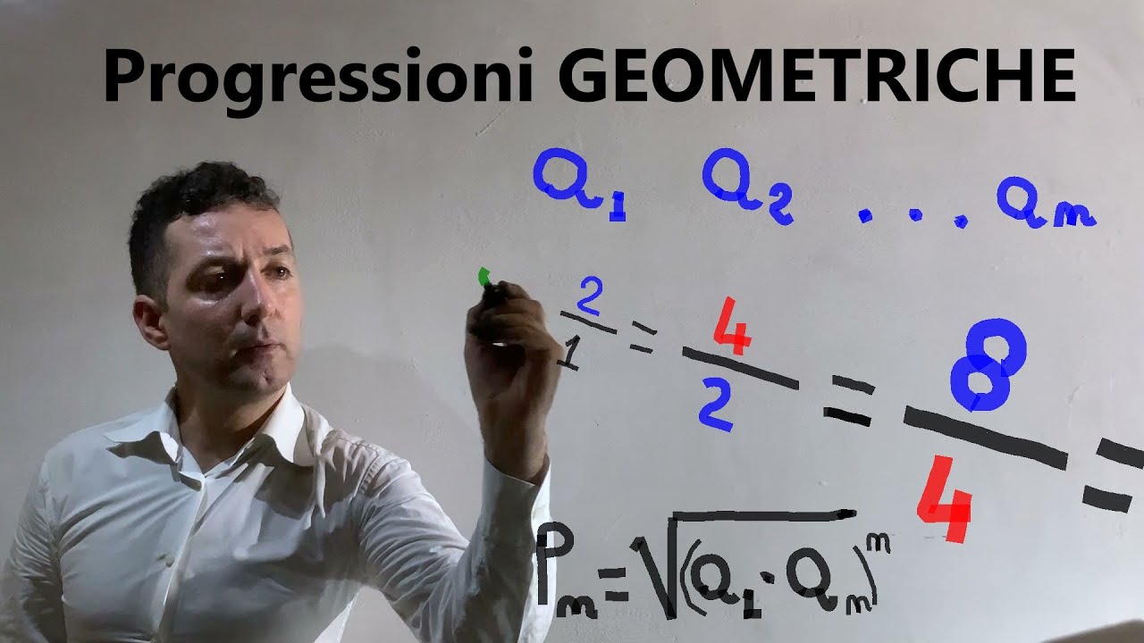 Progressioni geometriche .Definizione di progressione geometrica , proprietà ed esempi .