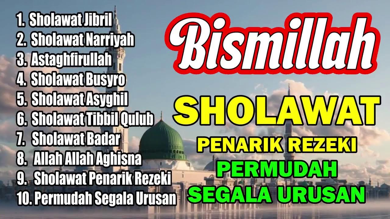🔴 LIVE FULL ALBUM SHOLAWAT PENARIK REZEKI | Pelunas Hutang & Penenang Hati Saat Sulit