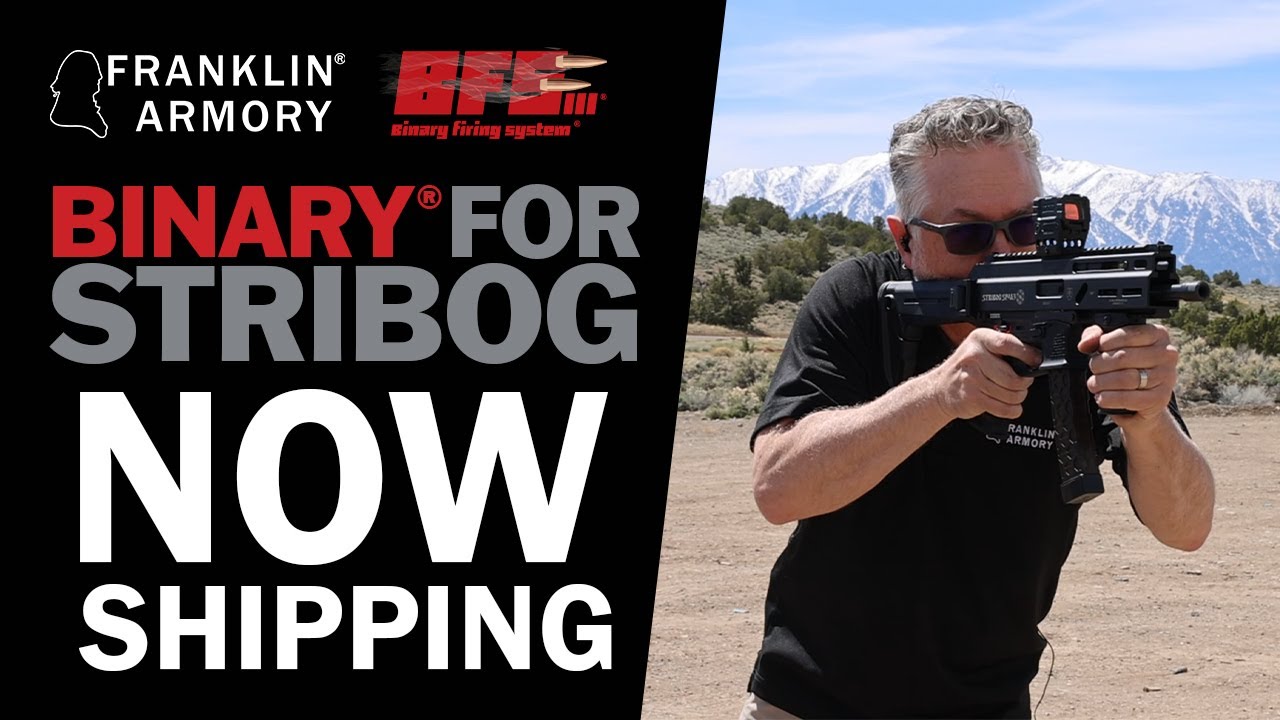 Franklin Armory Introduces The New Binary&reg; Trigger for Stribog SP9