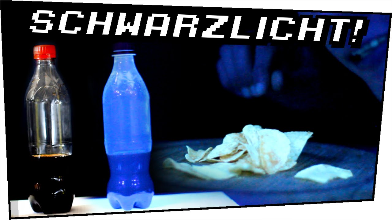 7 Lebensmittel unter SCHWARZLICHT! - Heimexperimente #66