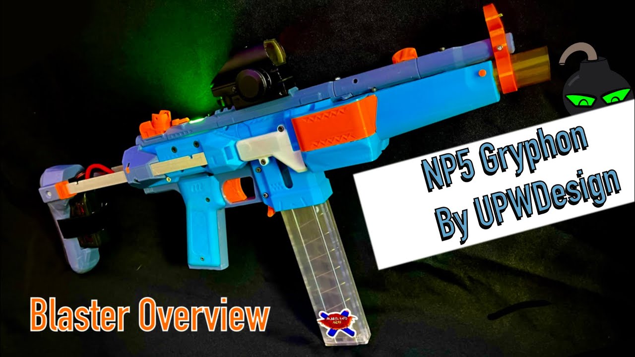 NP5 Gryphon by UPWDesign - Blaster Overview