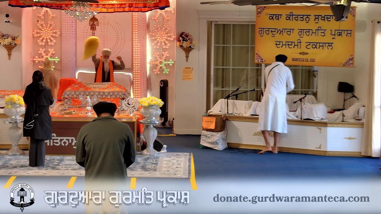 Live from Gurdwara Gurmat Parkash Manteca
