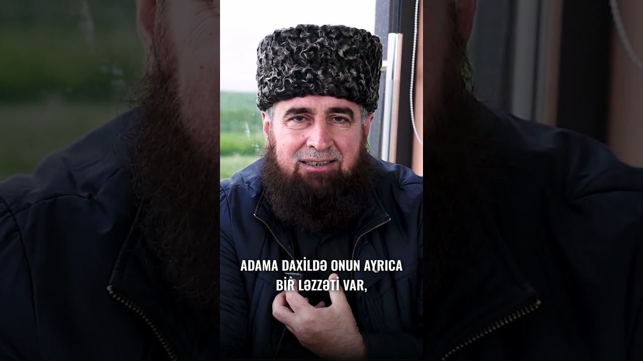 Allah yaxşı işlər g&ouml;rənləri sevir #şeyxqaməts&uuml;leyman #ibadət