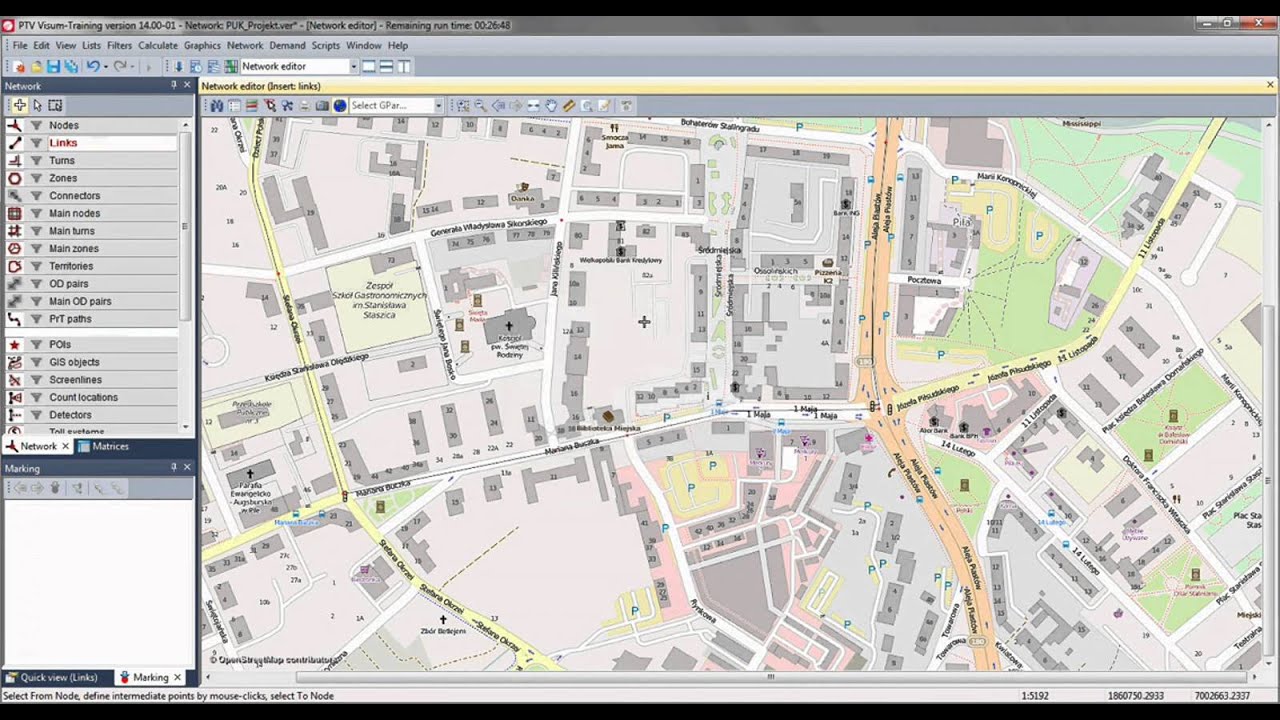 VISUM Tutorial | Part 3 | Links