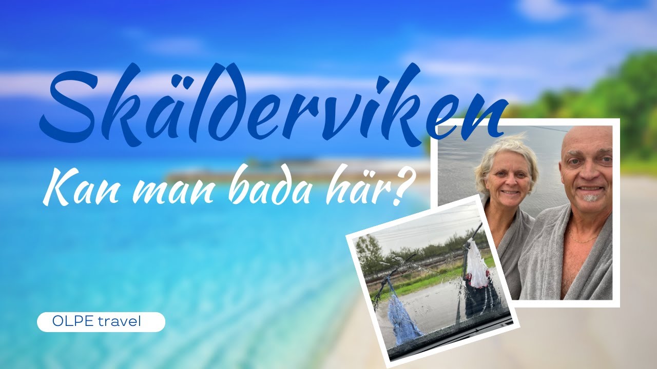 Cykeltur och bad vid Skälderviken