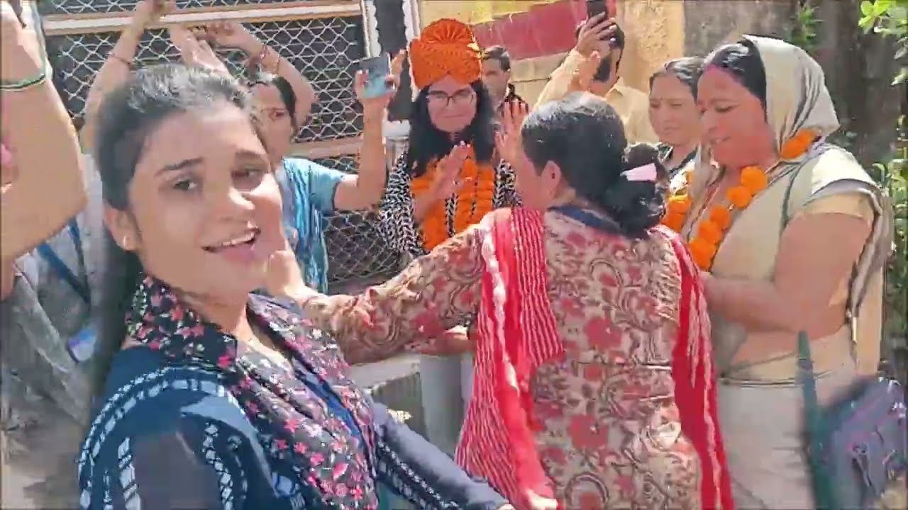 Talent award ceremony Priti jewariya tatija selection in UPSC exam function by Madhav Vidya Mandir 4