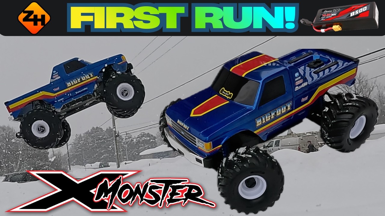Traxxas X-MONSTER | X-MT First Run, & Info  (X-Maxx Bigfoot Monster Truck)