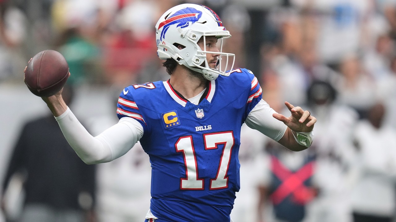 Josh Allen's best plays from 357-yard, 4-TD game vs. Texans | Week 1