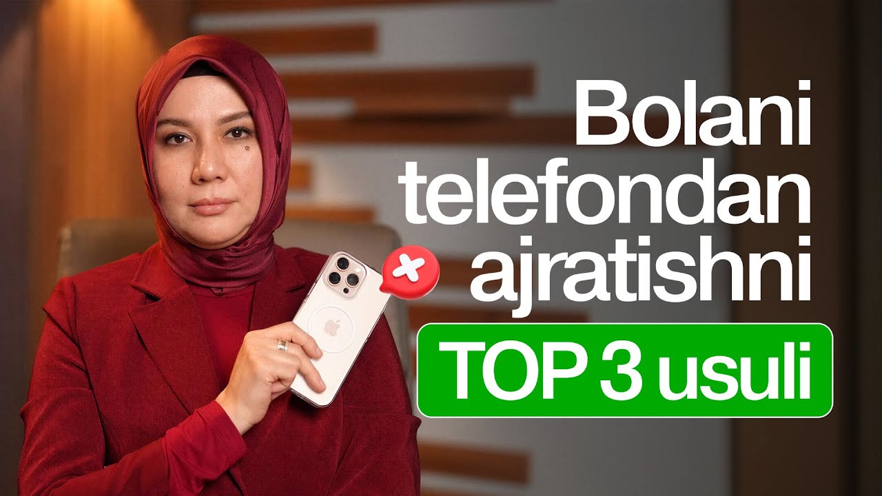 Bolangiz koʻp telefon oʻynasa bu videoni koʻring!