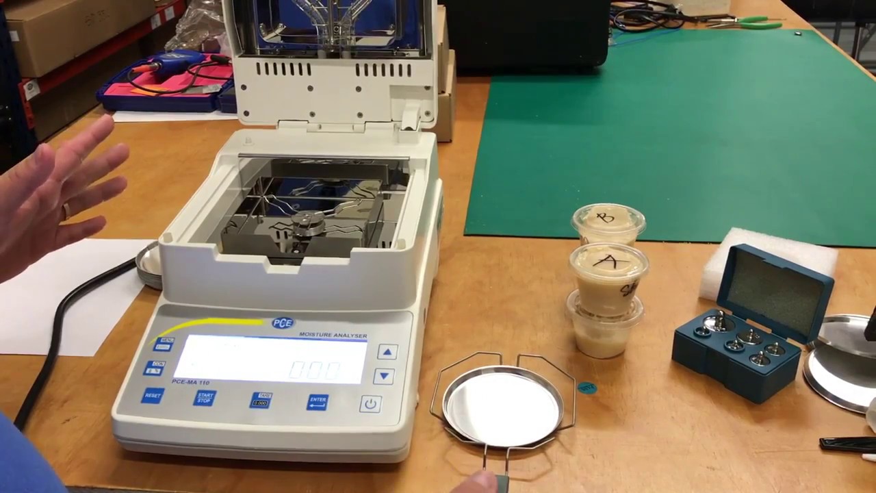 How to Determine Moisture Content in Cheese Using PCE-MA 110 Moisture Balance
