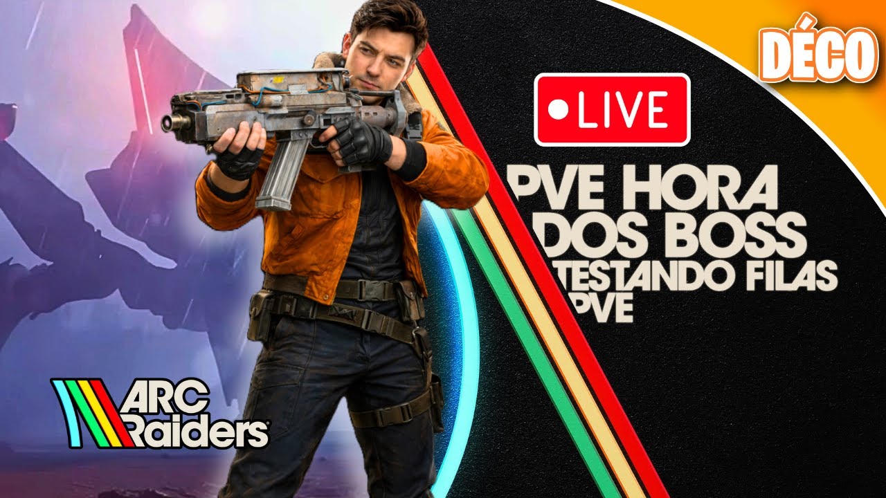 🔴 TESTANDO O PVE NA HORA DO BOSS - ARC RAIDERS 💥🤖 | PC #arcraiders #arcraidersgame #arcraiderspve