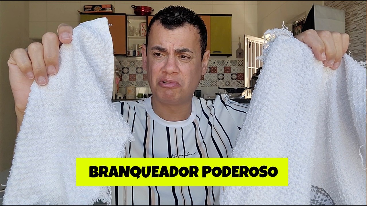 GENTE DO CÉU! Usei Percarbonato e Minha Roupa Ficou BRANQUÍSSIMA! Testei e Mostro o Resultado