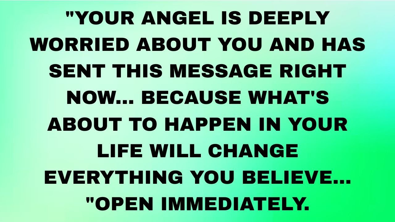 ♾️ YOUR ANGEL IS DEEPLY WORRIED ABOUT YOU THAT’S WHY THIS MESSAGE WAS SENT RIGHT NOW BECAUSE WHAT’S