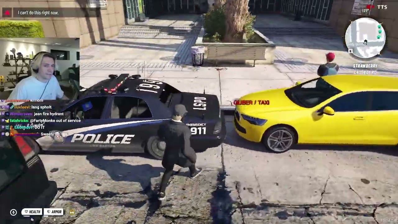 XQC PLAYS GTA RP NOPIXEL V (part 99)