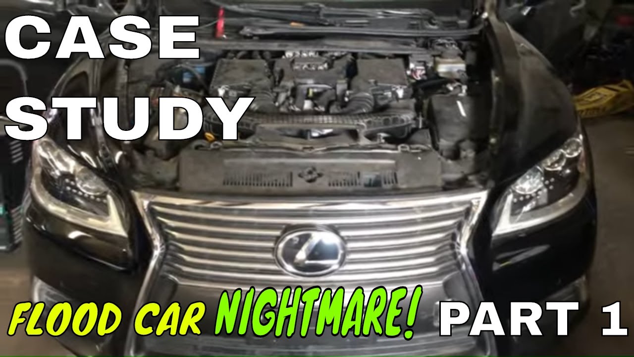 LEXUS LS460 NO IGNITION POWER FLOOD CAR PART 1