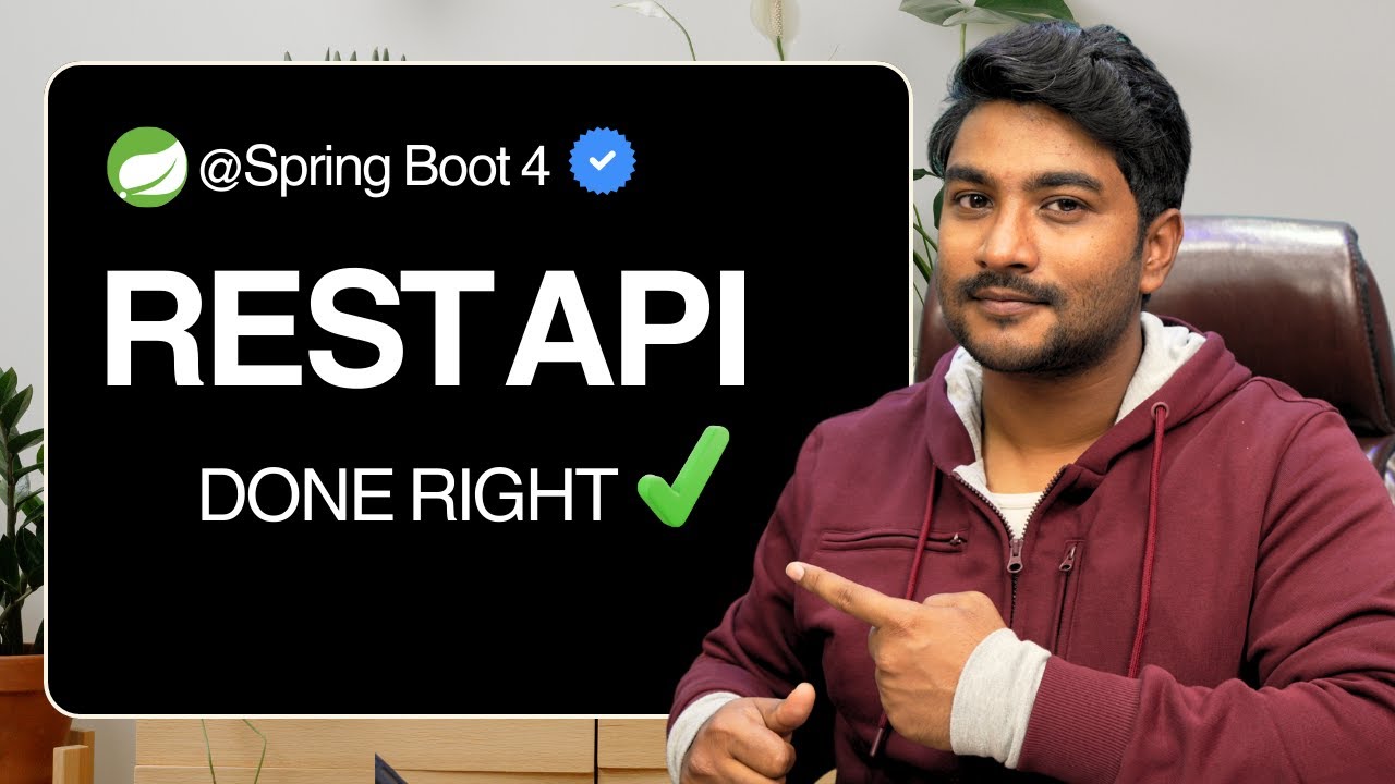 Spring Boot 4 REST API Tutorial 🚀 | CRUD, Exception Handling & Swagger