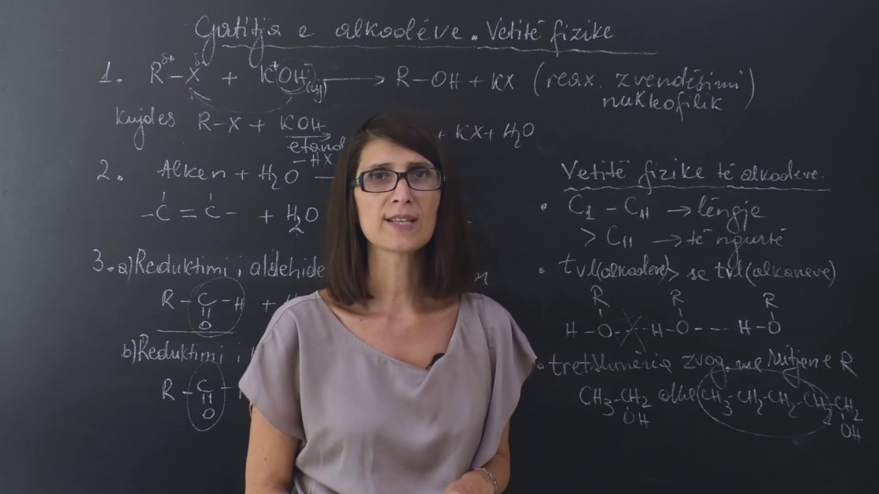 120K   Gatitja e alkooleve  Vetite fizike
