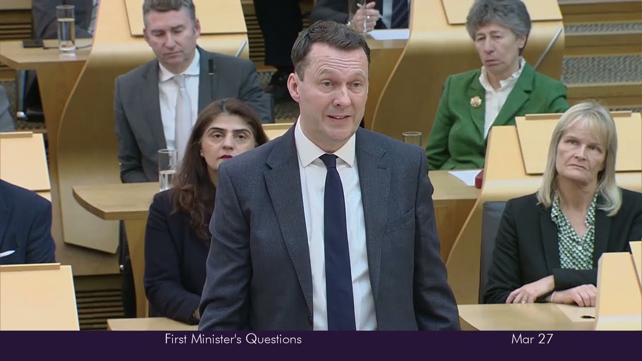 First Minister's Questions - 27 March 2025