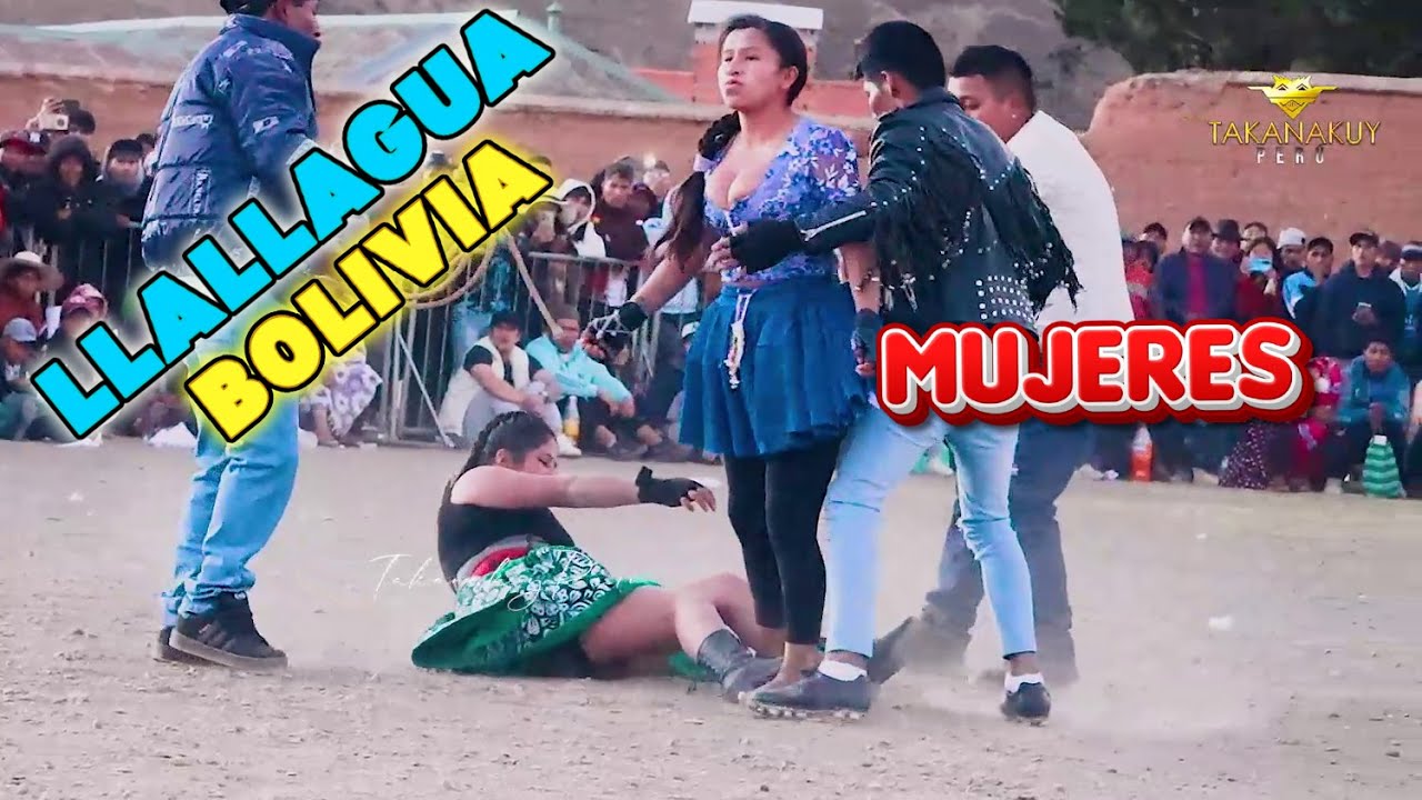 Mujeres Takanakuy vs Tinku Llallagua Bolivia