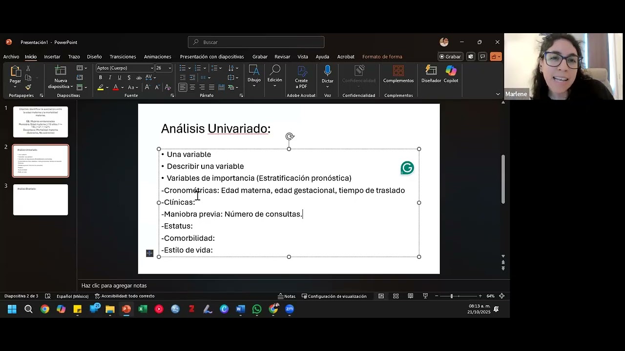 Resumen de estadística: Desde la tabla 1 al modelo multivariado.
